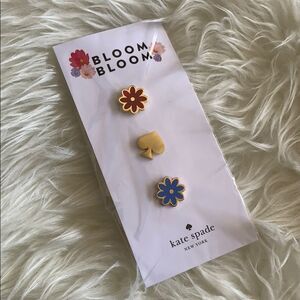 Kate Spade Flowers Bloom Pin Set